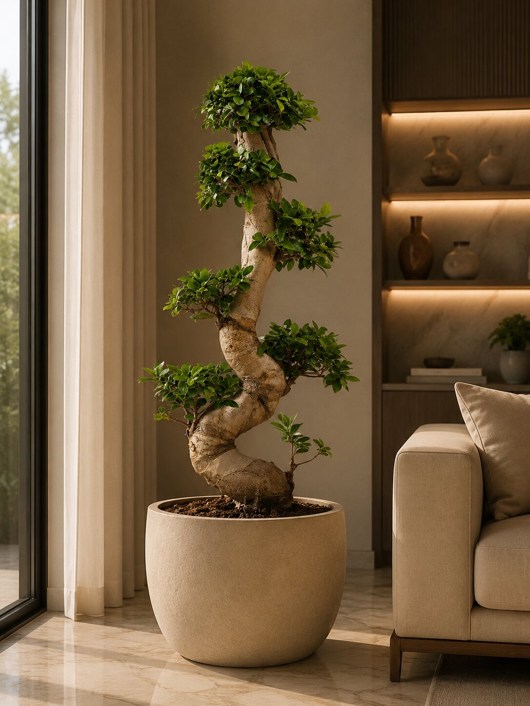 Artistic Ficus Bonsai