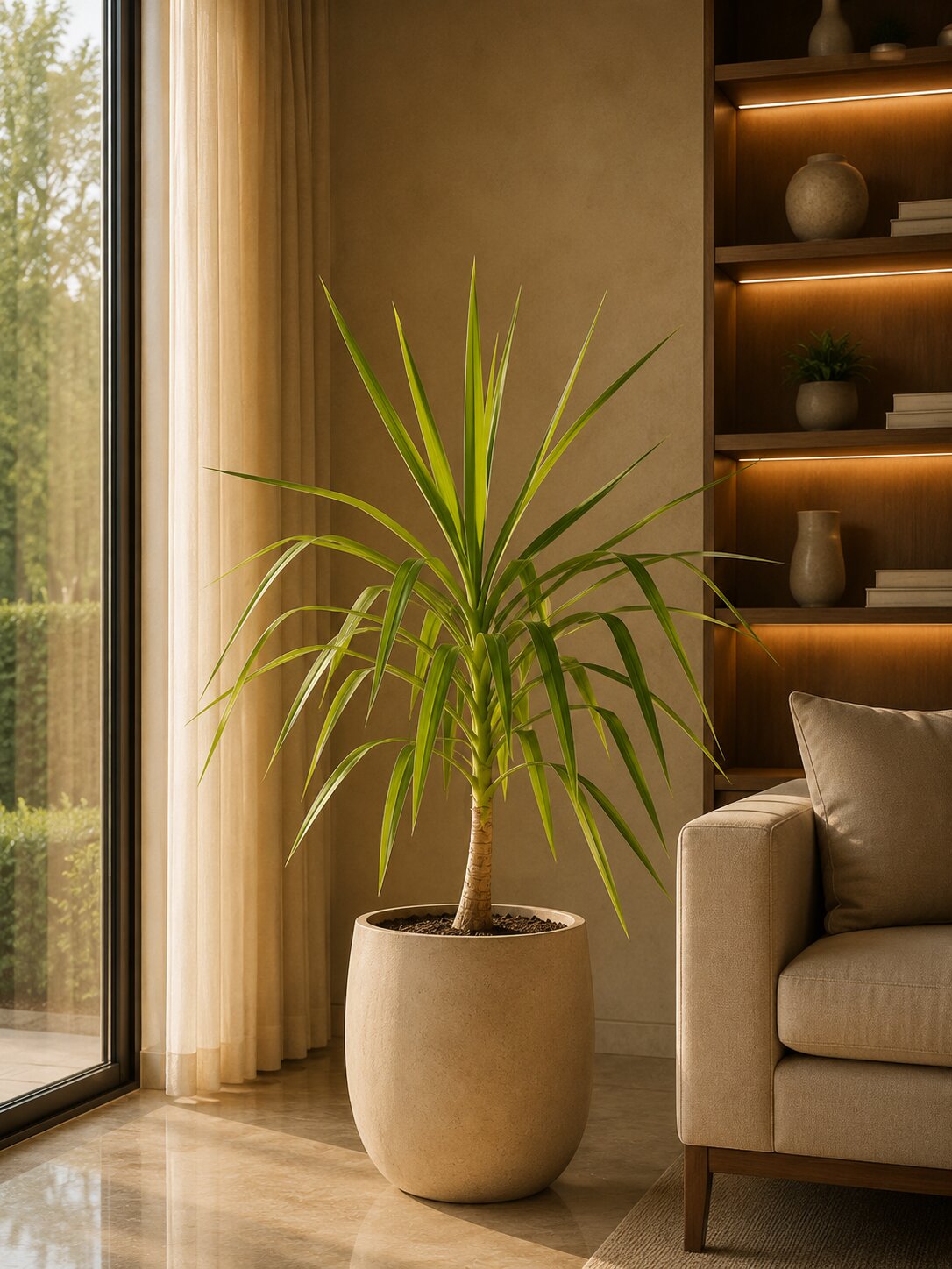 Elegant Structural Yucca