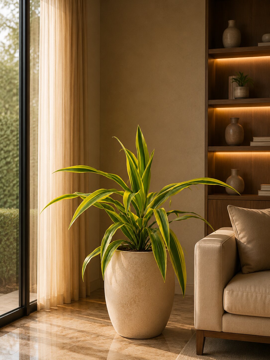 The Golden Glow Dracaena