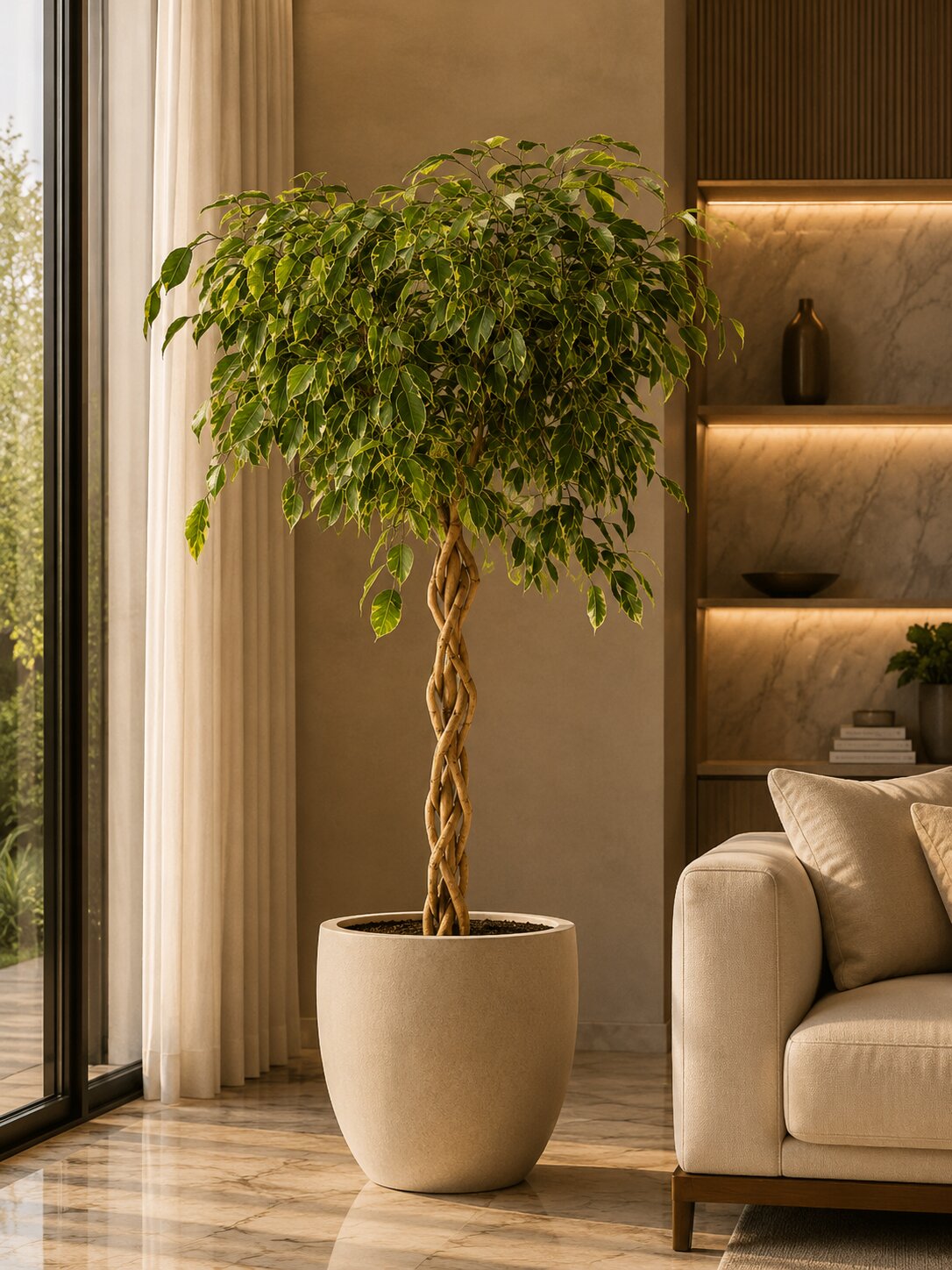 Braided Ficus Benjamina