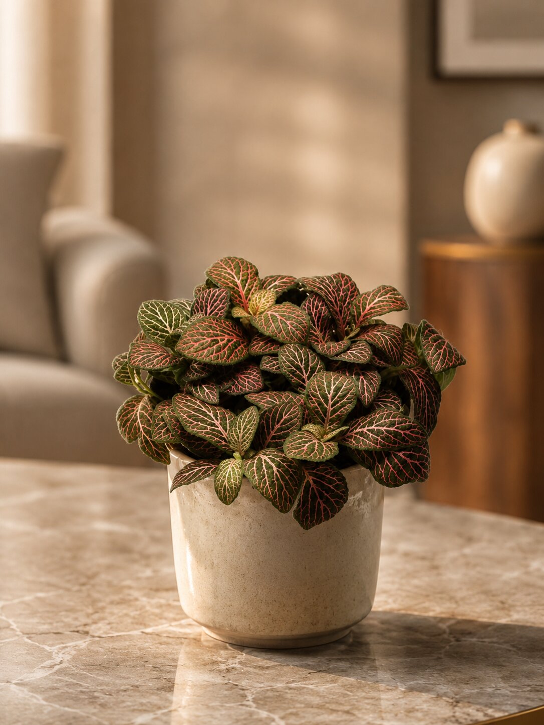 Luxury Pink Touch Fittonia