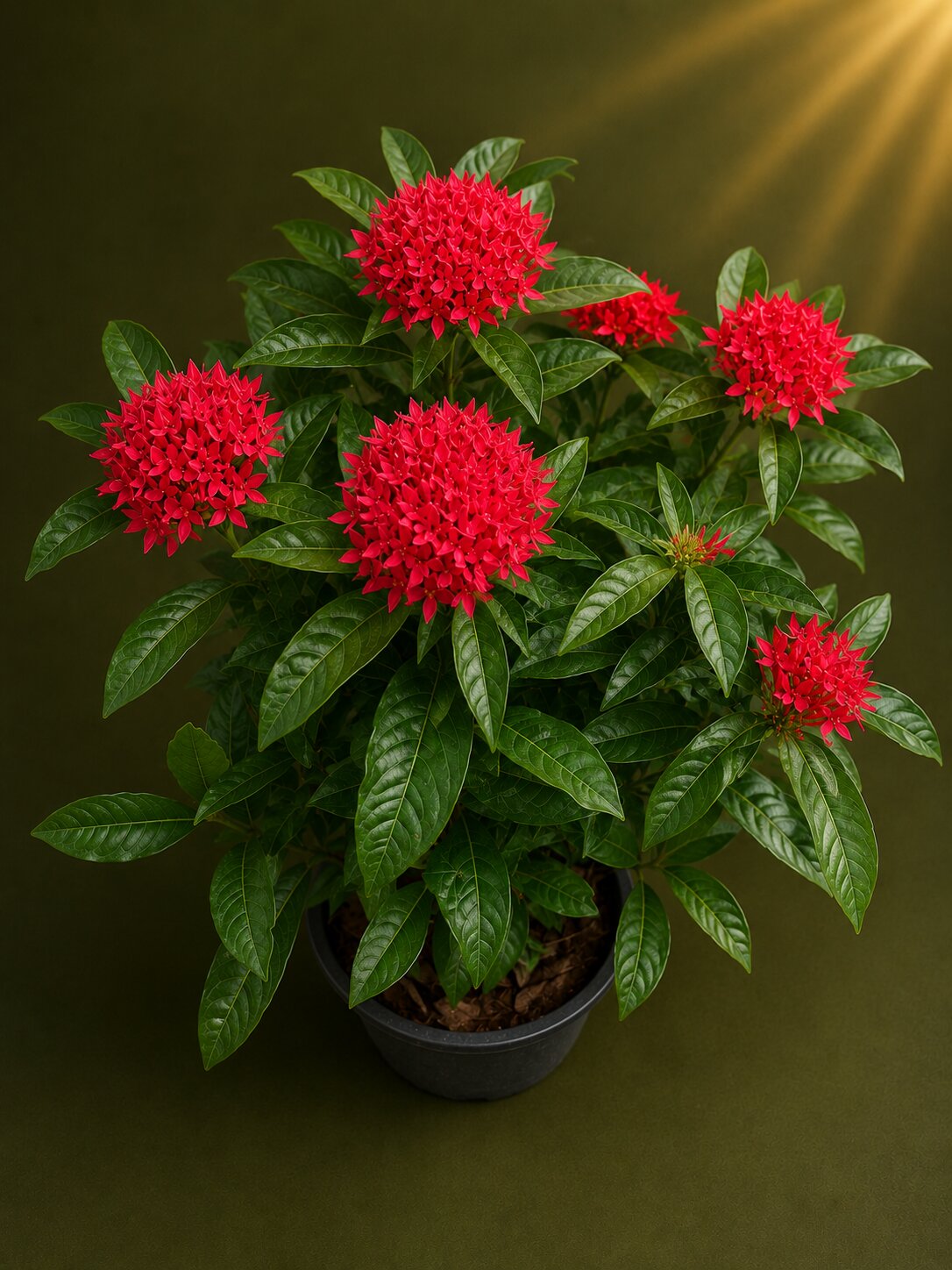 Oakmere - Red Ixora