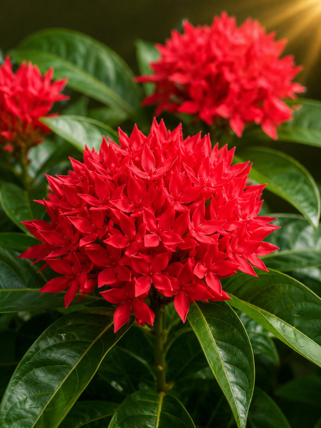 Oakmere - Red Ixora