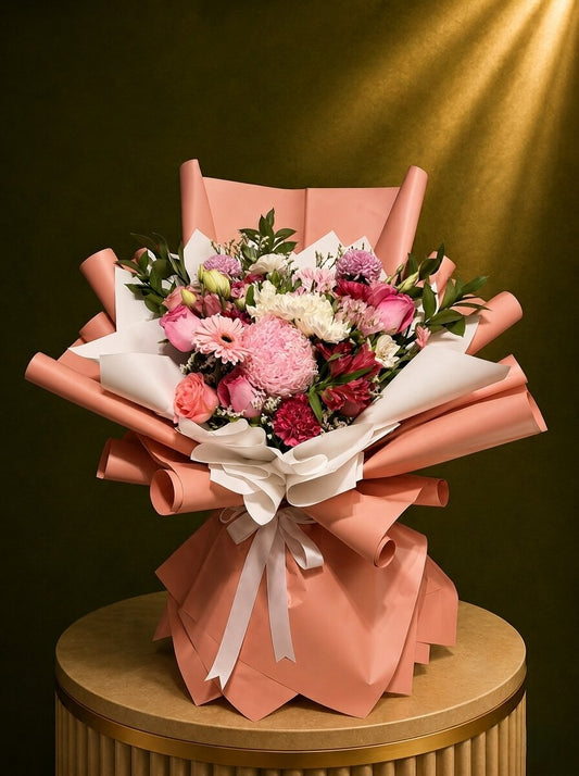 Soft Petal Opulence