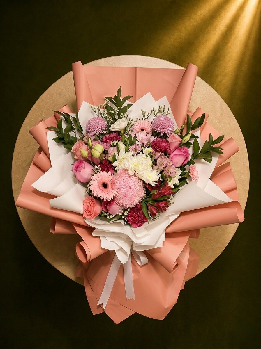 Soft Petal Opulence