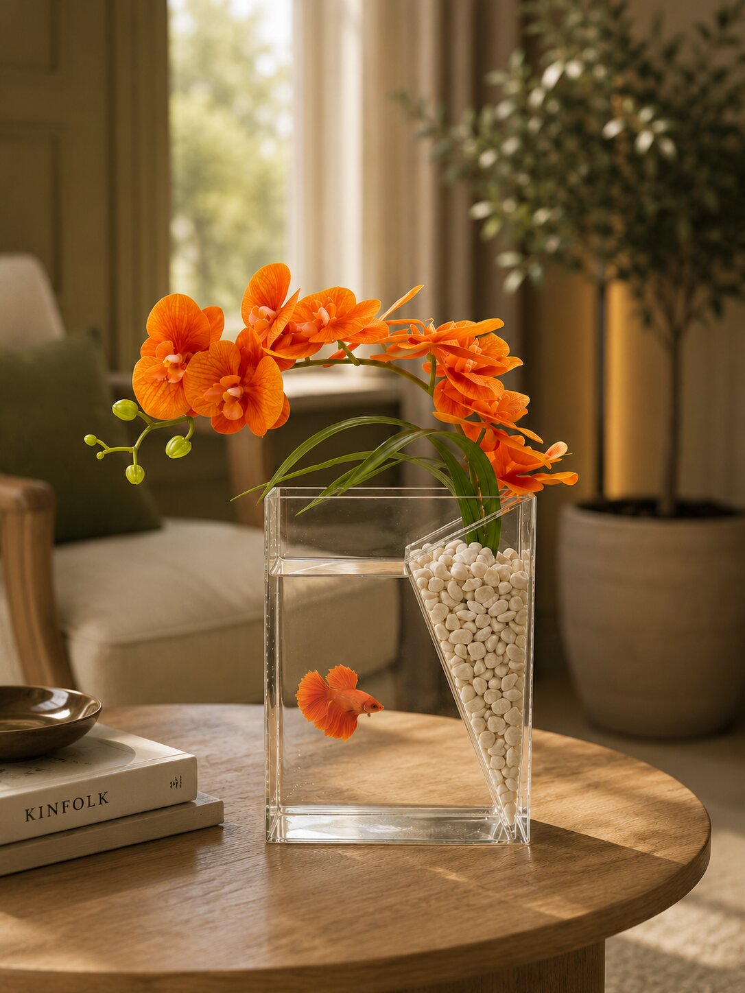 Solenne — Minimalist Glass Column Vessel