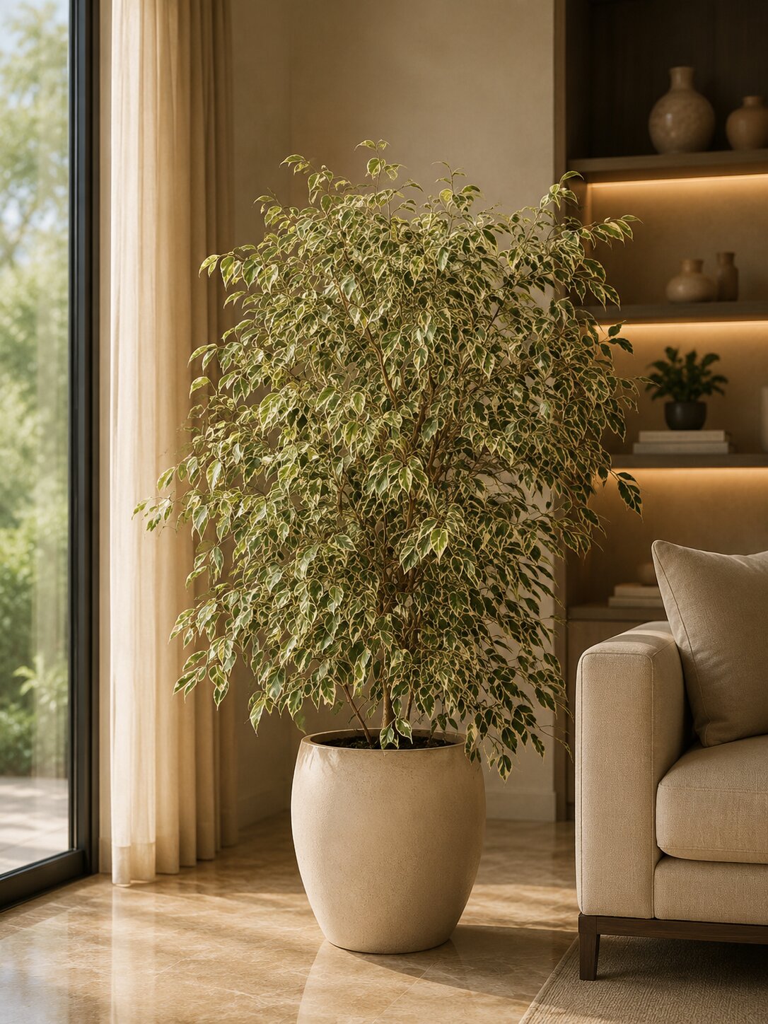 Variegated Starlight Ficus